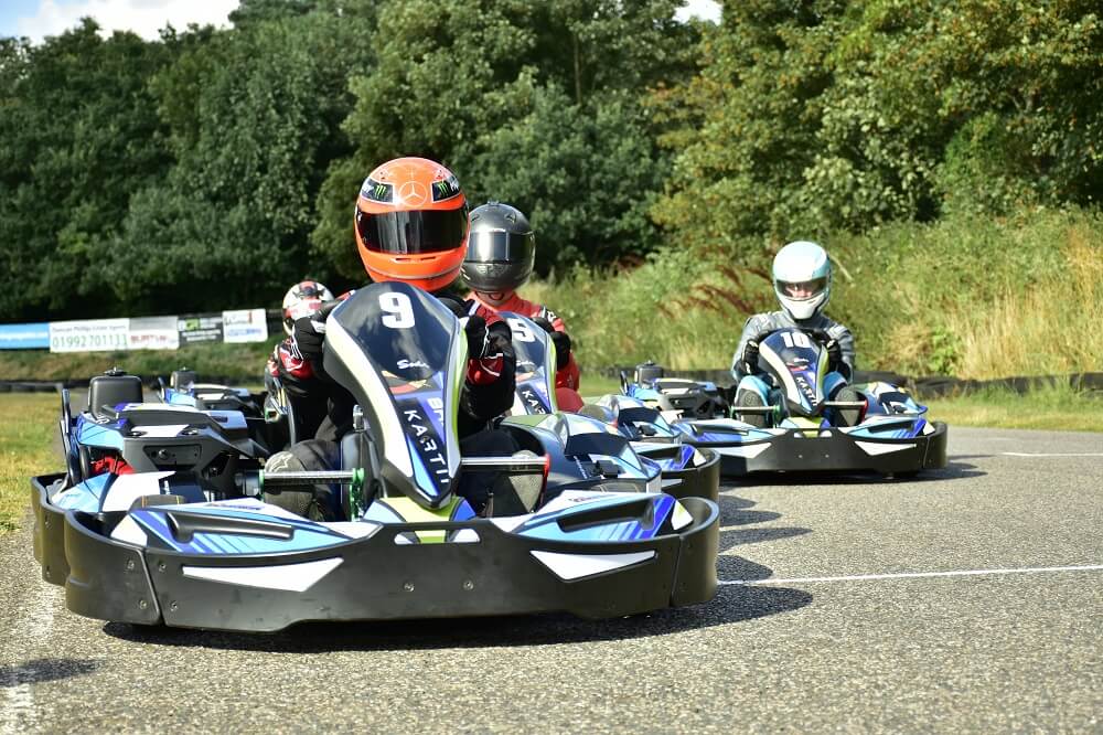 Go karting tuition at Brentwood Karting